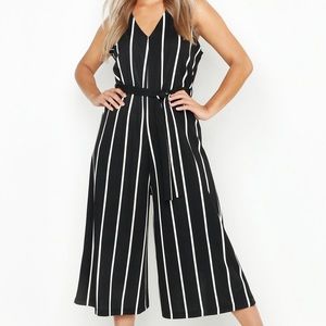 Boohoo wide leg culotte jumpsuit *NWT*